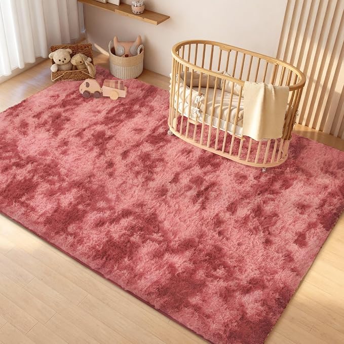 Litanika 3x5 Fluffy Shag Faux Fur Area Rug - Image 4