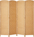 6 ft. Tall-Extra Wide-Diamond Weave Fiber Room Divider by RoseHomeFashion