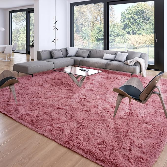 Merelax Soft Modern Indoor Large Shaggy Rug by Merelax