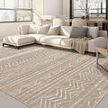 Nakagishi 10x14 Area Rugs Living Room: Washable Boho Large Neutral Modern Soft by NakagishiAreaRug