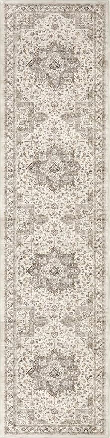 Vintage Hallway Runner Rug 3x12: Large Soft Washable Entryway - Image 9