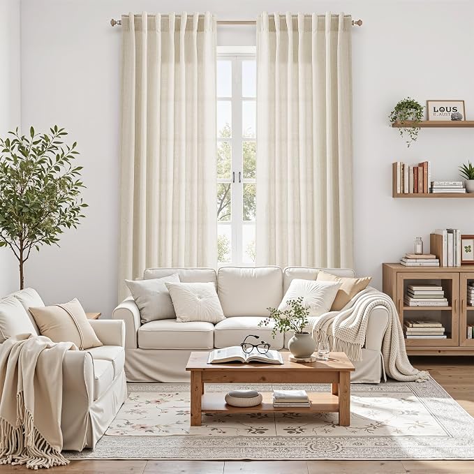 Nanspring 108 Inch Long Curtains - Image 6