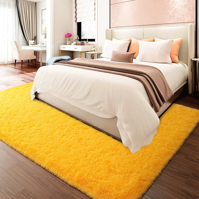 Merelax Modern Soft Fluffy Large Shaggy Rug - Image 7