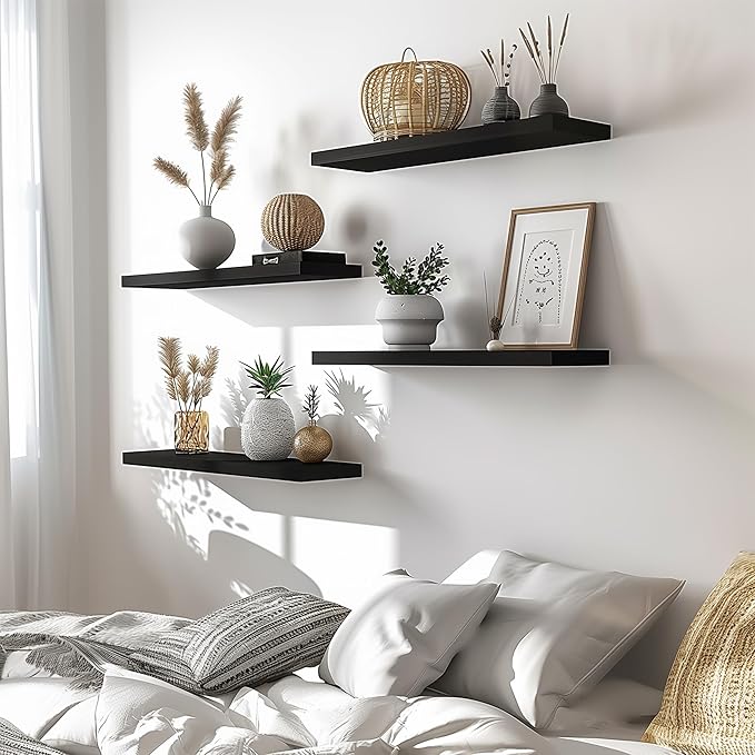 PHPH 24 Inch Wood Floating Shelves - Image 4