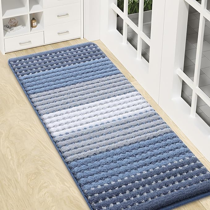 Kitinjoy Indoor Outdoor Door Mat, 47x17 Non-Slip Absorbent Dirt Trapper by Kitinjoy