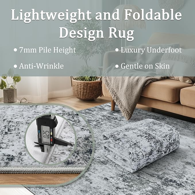 6x9 Area Rug Living Room Rugs - Image 6