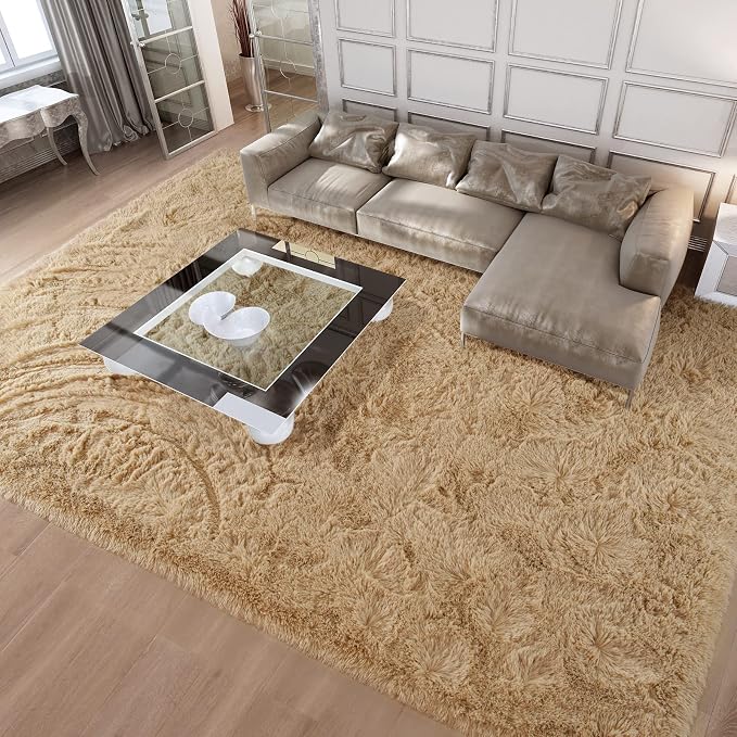 Merelax Soft Modern Indoor Large Shaggy Rug - Image 7