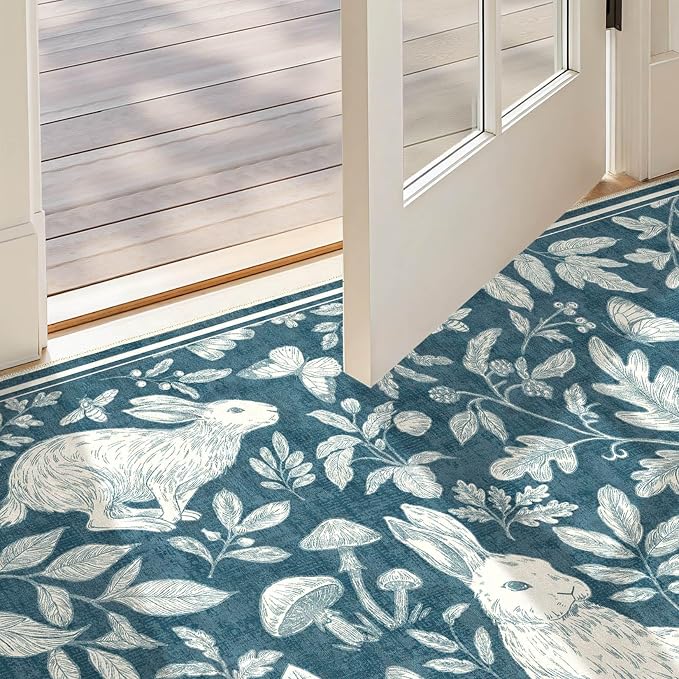 Vintage Living Room Area Rug 2x3 - Image 4