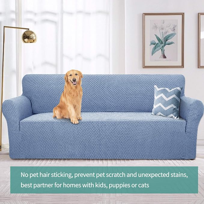YEMYHOM Couch Cover Latest Jacquard Design High Stretch Sofa Covers - Image 2