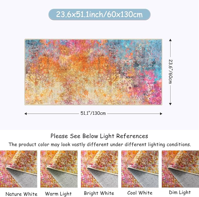 Lahome Modern Abstract Runner Rug - Image 2
