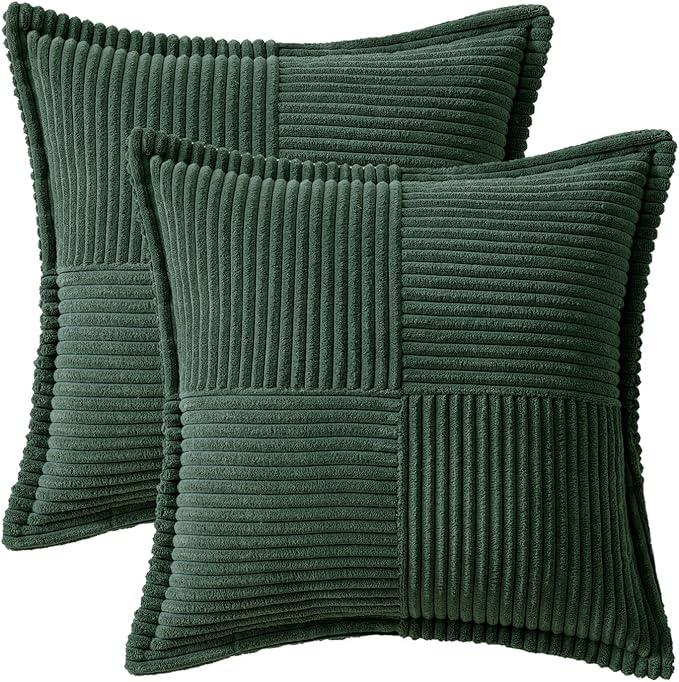MIULEE Decorative Euro Sham Throw Pillow Covers - Image 7