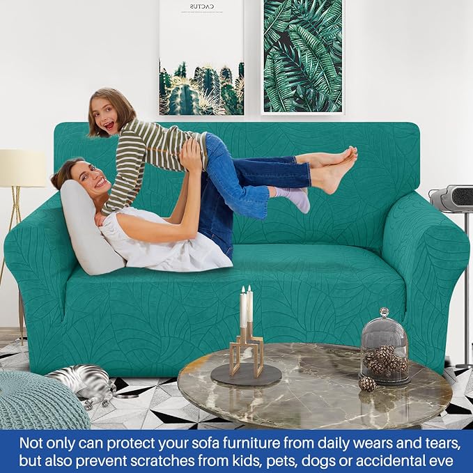 YEMYHOM Couch Cover Latest Jacquard Design High Stretch Sofa Covers - Image 2