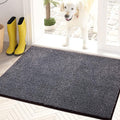 PURRUGS Dirt Trapping Door Mat 20" x 31.5", Non-Slip Machine Washable Entryway by PURRUGS