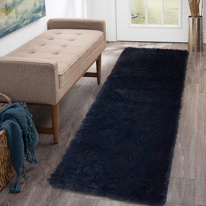 CAROMIO Hallway Runner Rug 2x8 Feet Plush Fluffy Rug by CAROMIO