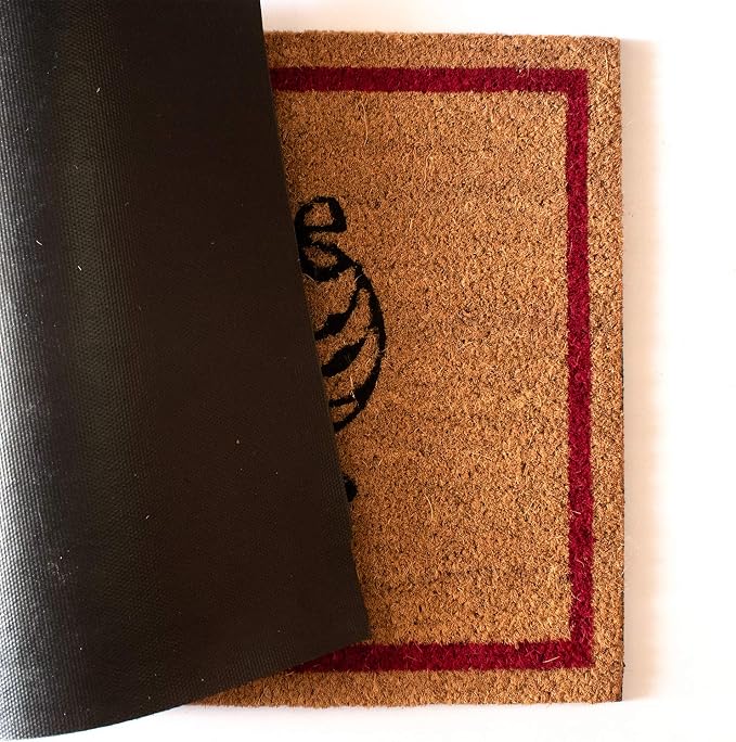 LuxUrux Welcome Mat Outdoor Coco Coir Doormat, - Image 8