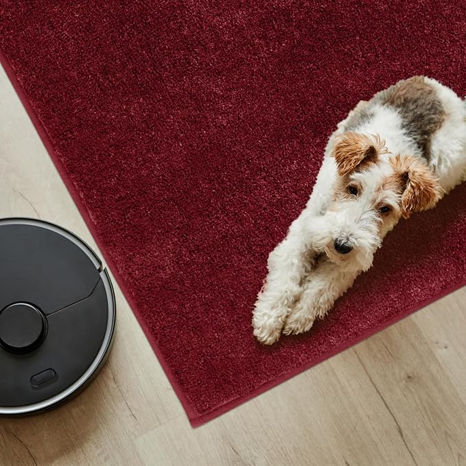 PURRUGS Easy Care Area Rug 4ft x 6ft, Non-Slip Machine Washable Entryway Rug - Image 4