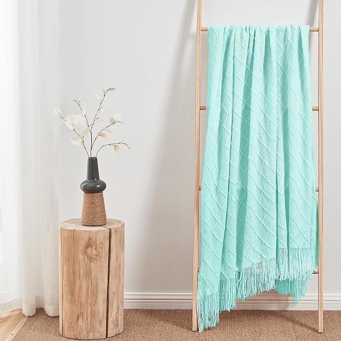 inhand Knitted Throw Blanket for Couch and Bed, Soft Living Room Home Decor - Image 7