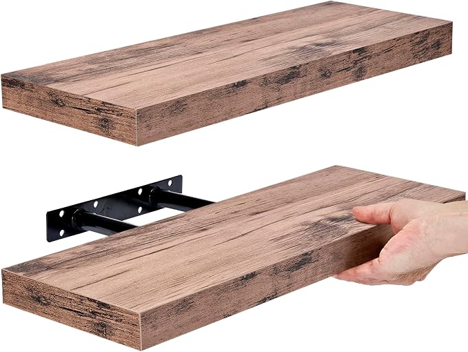 Sorbus Floating Shelves for Wall – 16 Inch Floating Shelf for Kitchen, Living - Image 9