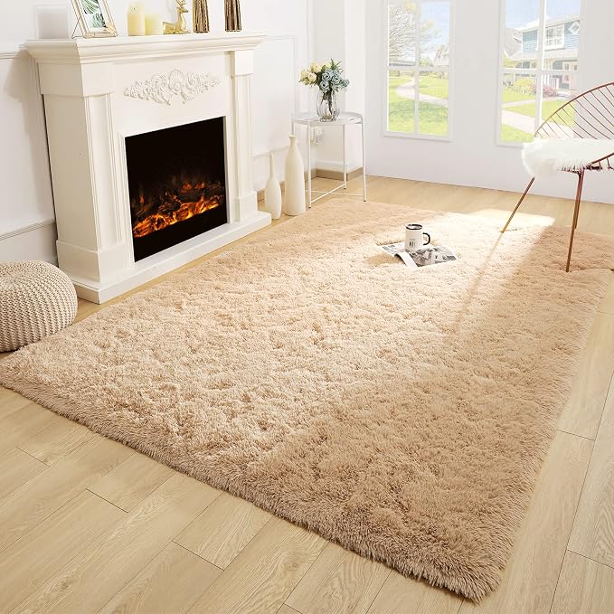 Merelax Soft Modern Indoor Large Shaggy Rug - Image 5