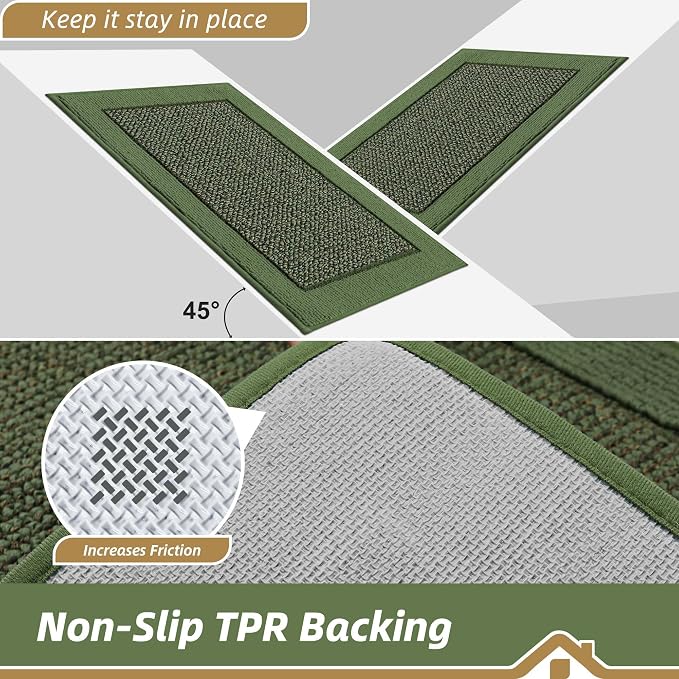 BEQHAUSE Indoor Door Mat 20" x 48", Dirt Trapper Door Mats Non-Slip Entryway - Image 4