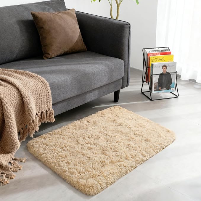 Merelax Modern Soft Fluffy Small Shaggy Rug - Image 8