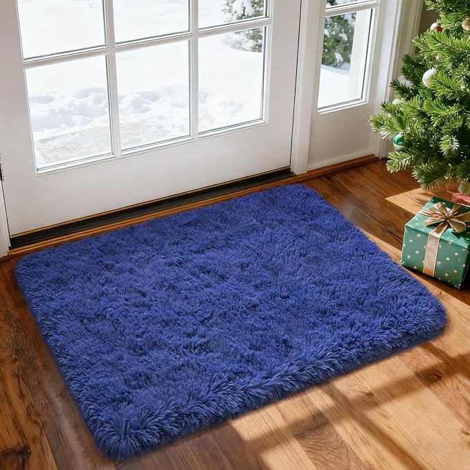 Merelax Modern Soft Fluffy Small Shaggy Rug - Image 2