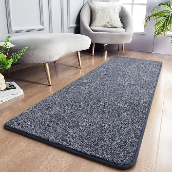 Keeko Soft Hallway Runner Rug, 2x8 Bedside Runner Rugs - Image 3
