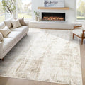 5x7 Area Rug for Living Room: Washable Abstract Soft Rugs Non Slip Modern Stain by MXSANYOORUG