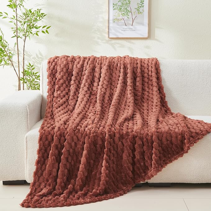 NEWCOSPLAY Super Soft Throw Blanket Coffee Premium Silky Flannel Fleece 3D - Image 7