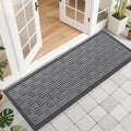 OLANLY Front Door Mat Outside Entrance 47x17, Heavy Duty Sturdy Natural Rubber by OLANLY