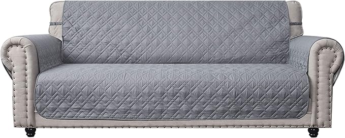Ameritex Couch Sofa Slipcover 100% Waterproof Nonslip Quilted Furniture by Ameritex