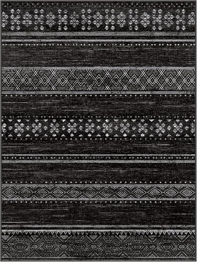 BESTSWEETIE 2x6 Area Rugs for Living Room Washable Moroccan Farmhouse Neutral - Image 9