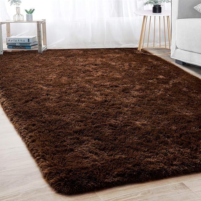 Merelax Soft Modern Indoor Large Shaggy Rug by Merelax