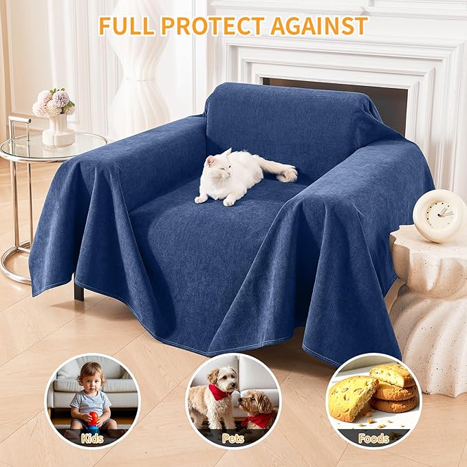 Deep Dream Cat-Scratch Resistant Armchair Couch Cover, Waterproof Sofa Cover - Image 5