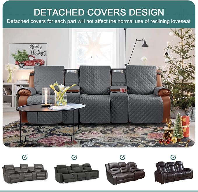 Ruaozz Waterproof Recliner Sofa Cover - Image 3