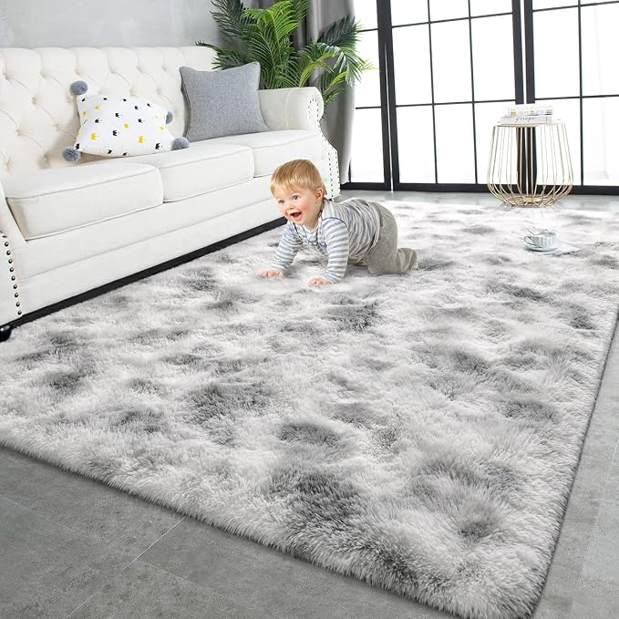 TWINNIS Super Soft Shaggy Rugs Fluffy Carpets 3x5 Feet, Indoor Modern Plush by TWINNIS
