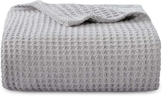 Bedsure Gentlesoft 100% Cotton Throw Blanket by BEDSURE