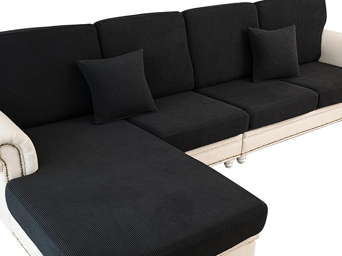 Couch Cushion Cover Seat Cushion Cover Stretch Armchair Cover Separate by LA+MEACK