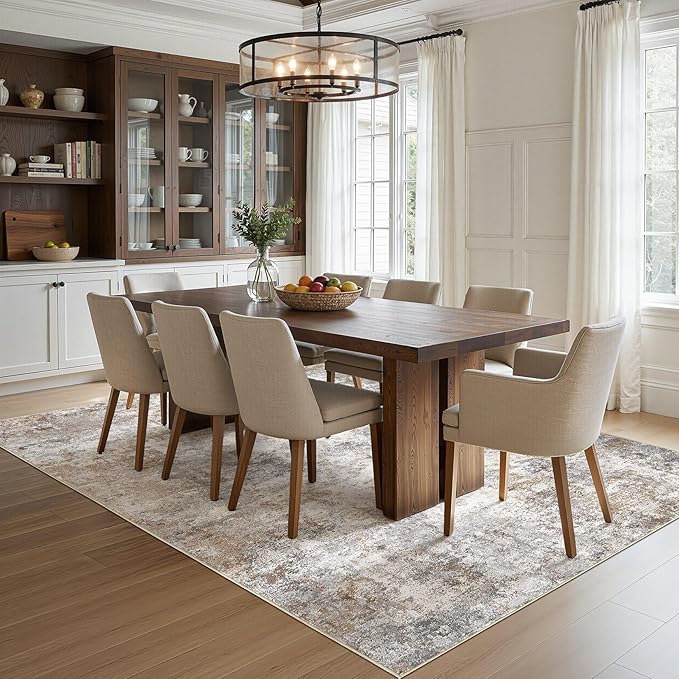 UERMEI 8x10 Area Rug Living Room Rugs - Image 3