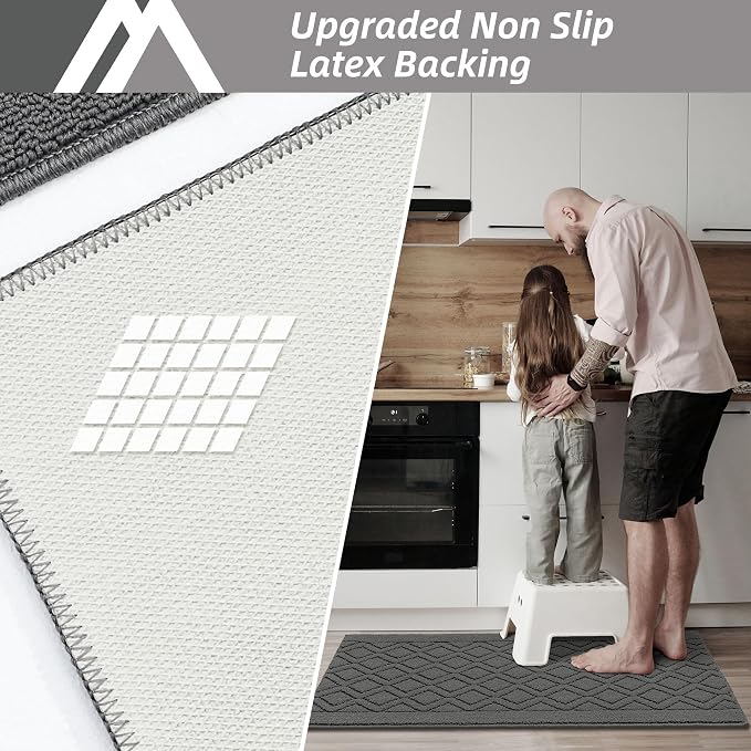 COSY HOMEER-Kitchen-Rugs-and-Mats 20"x30" Non Slip Kitchen Mats - Image 3