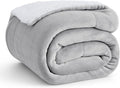 Bedsure GentleSoft Sherpa Fleece Throw Blanket by BEDSURE