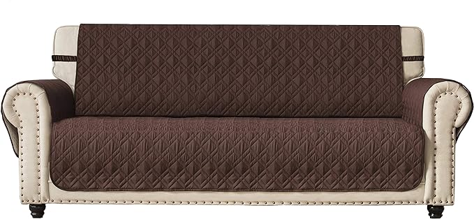 Ameritex Couch Sofa Slipcover 100% Waterproof Nonslip Quilted Furniture by Ameritex