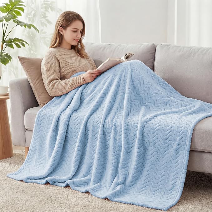 Exclusivo Mezcla King Blanket for Bed, Cozy Lightweight Fleece Blankets for All - Image 7