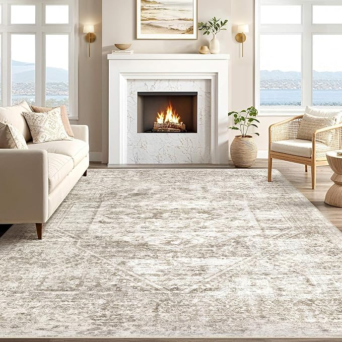 Vintage Living Room Area Rug 8x10 - Image 5