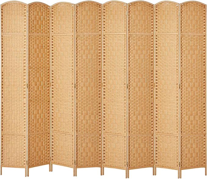 Rose Home Fashion Room Divider, 6 ft Tall Room Dividers and Folding Privacy - Image 6