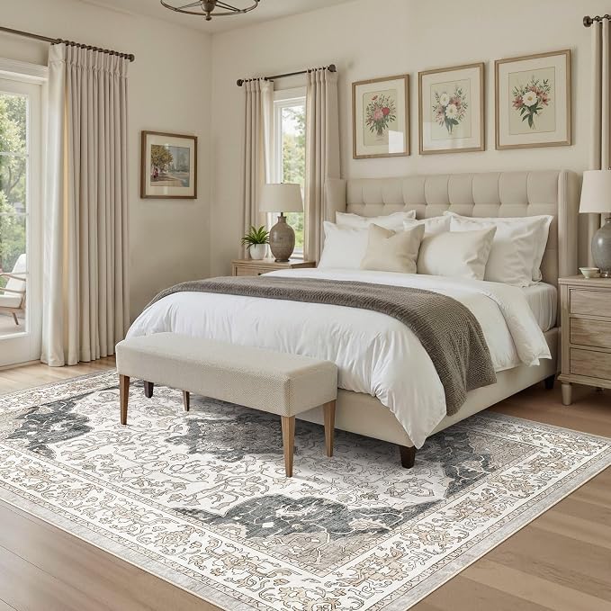 cotiled 10x12 Area Rugs Large Washable Rugs - Image 4