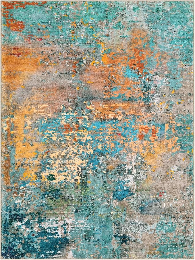 Lahome Modern Abstract 10x14 Area Rug - Image 8