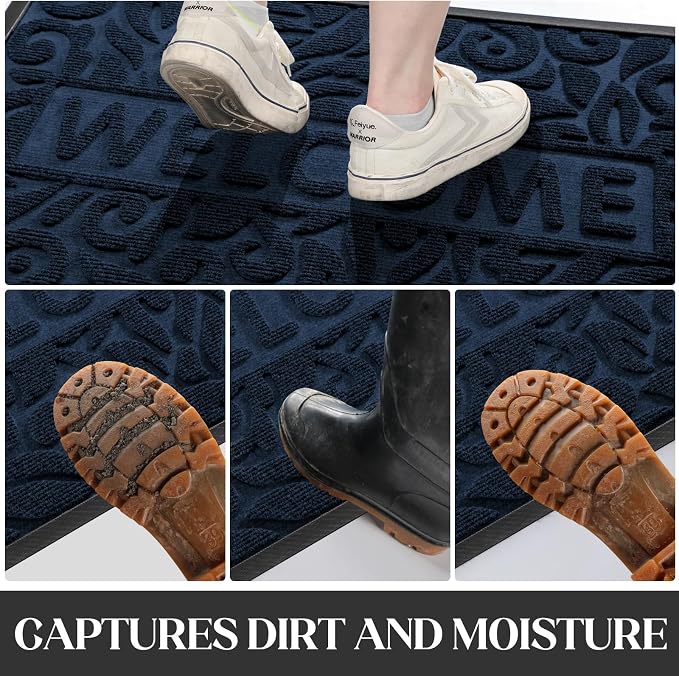 Yimobra Welcome Mat Outdoor 29.5x17, Waterproof Non-Slip Outdoor Mats - Image 6