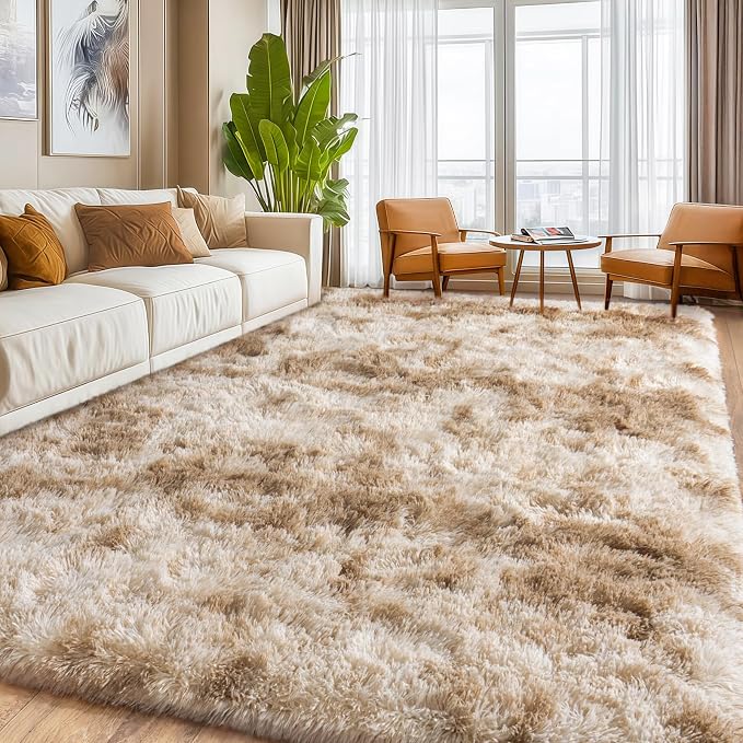 Large Plush Shaggy Rug High Pile Fluffy Rug - Image 2
