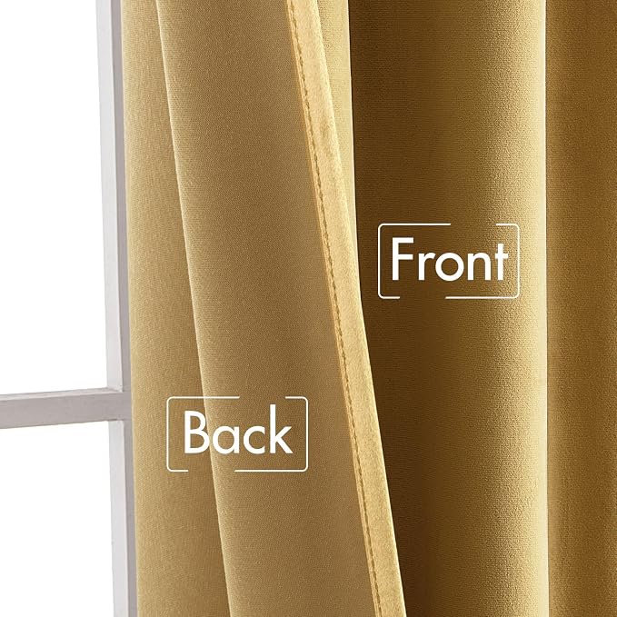 MIULEE Velvet Curtains 90 inches - Image 6
